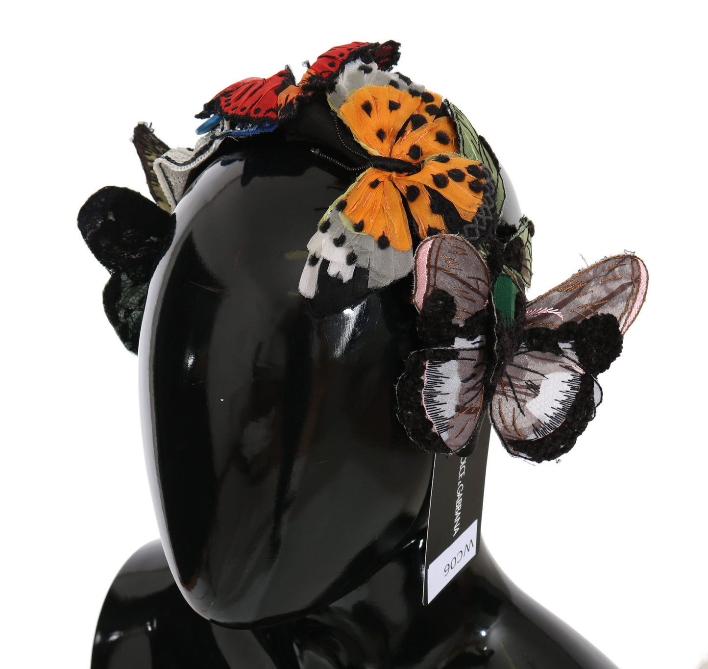 Dolce & Gabbana Elegant Floral Silk Headband Diadem - Elegance Online Limited