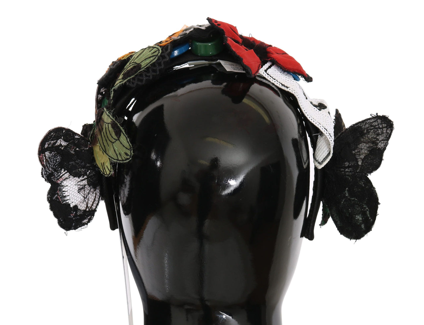 Dolce & Gabbana Elegant Floral Silk Headband Diadem - Elegance Online Limited
