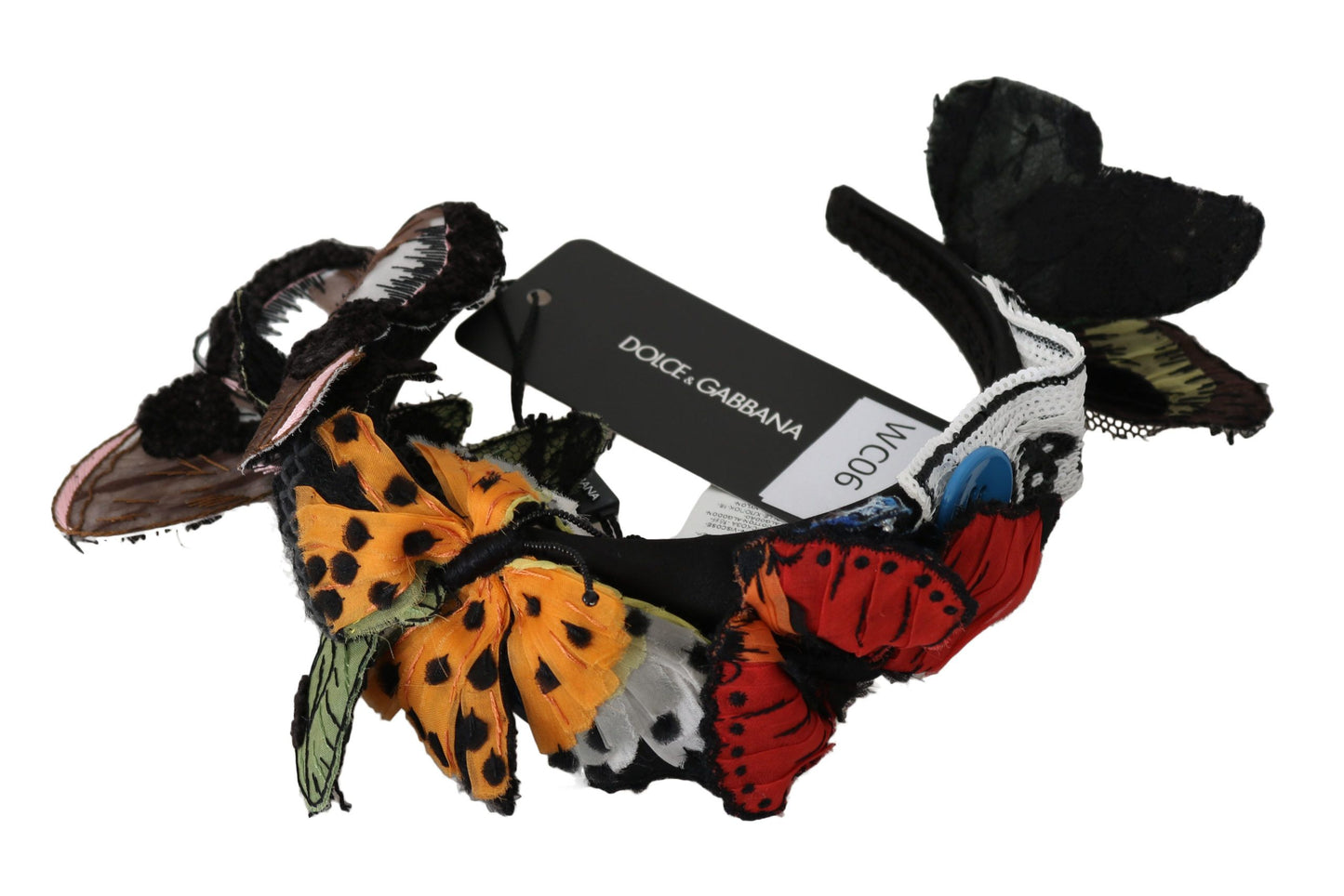 Dolce & Gabbana Elegant Floral Silk Headband Diadem - Elegance Online Limited