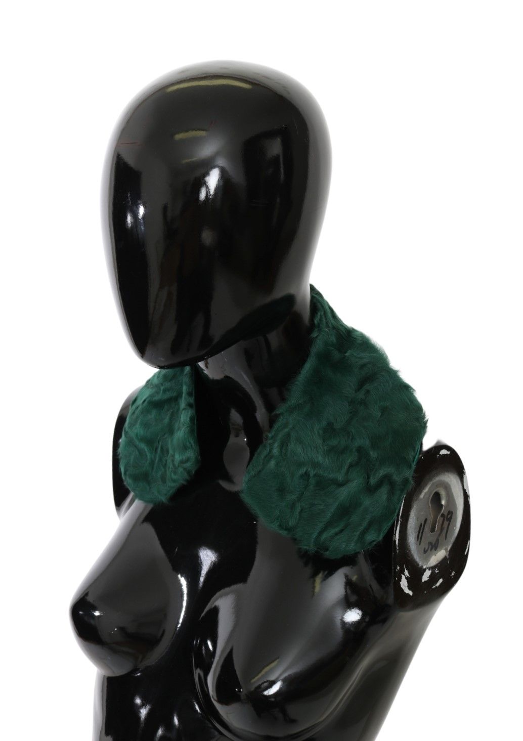 Dolce & Gabbana Elegant Lambskin Fur Scarf in Lush Green - Elegance Online Limited