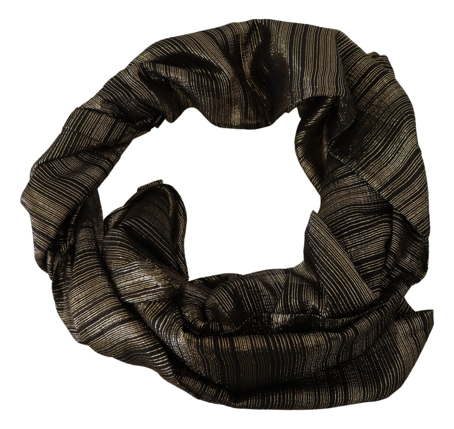 Dolce & Gabbana Elegant Gold Silk Blend Scarf - Elegance Online Limited