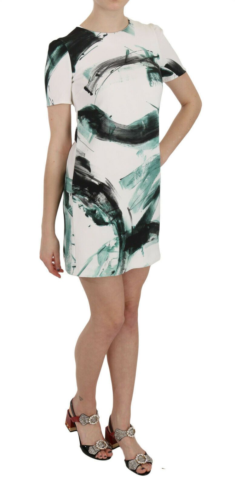 Dolce & Gabbana Elegant Black Shift Mini Dress - Elegance Online Limited