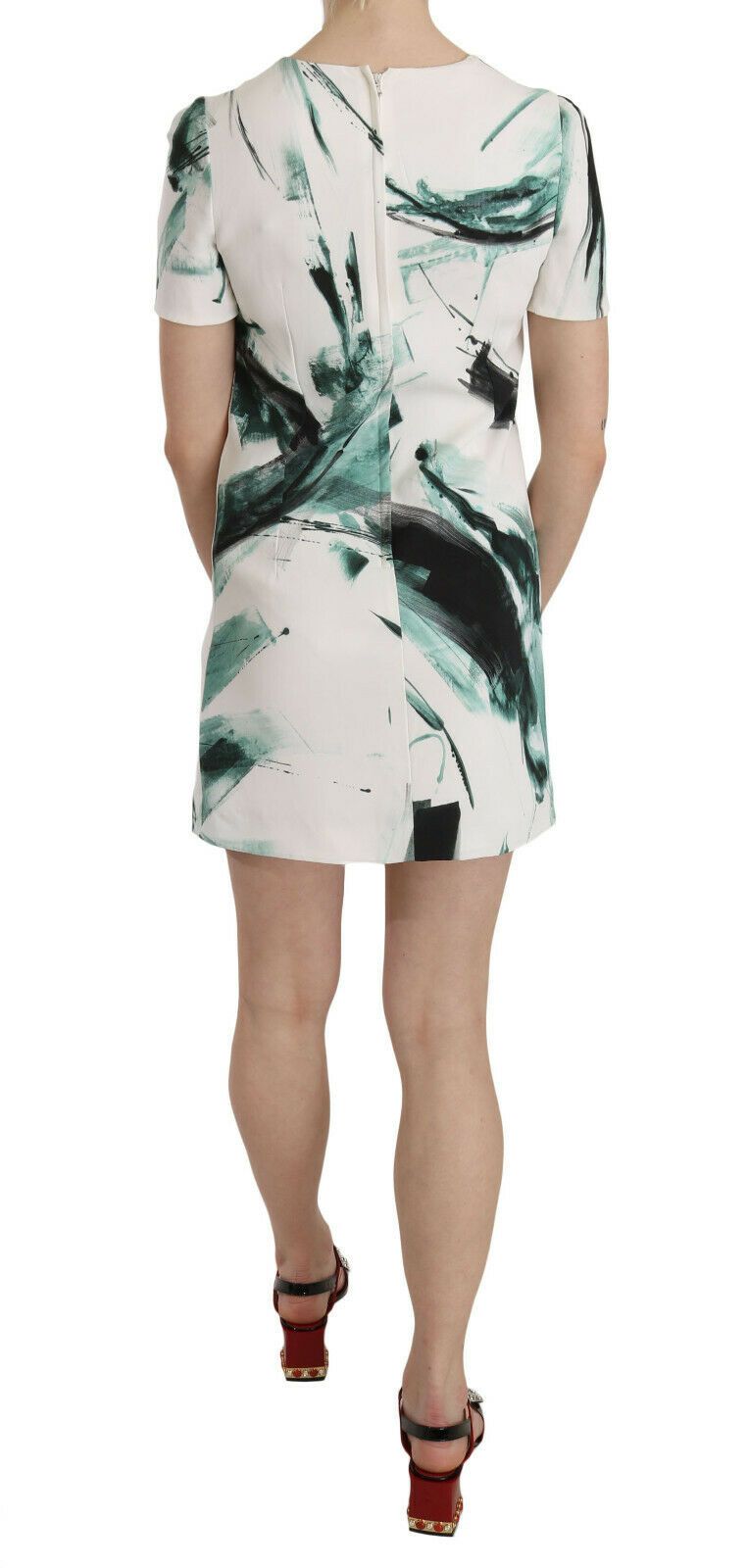Dolce & Gabbana Elegant Black Shift Mini Dress - Elegance Online Limited