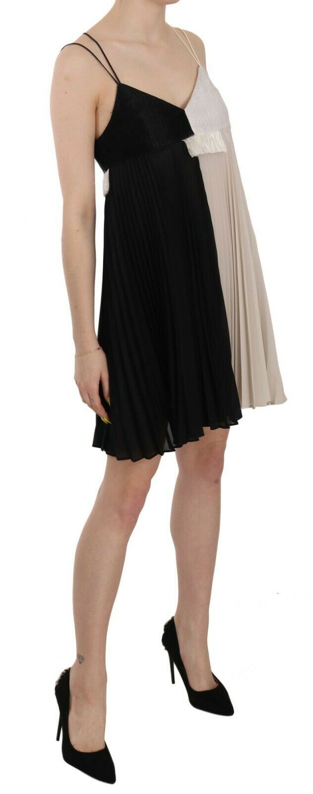 PINKO Chic Plunging A-Line Princess Mini Dress - Elegance Online Limited