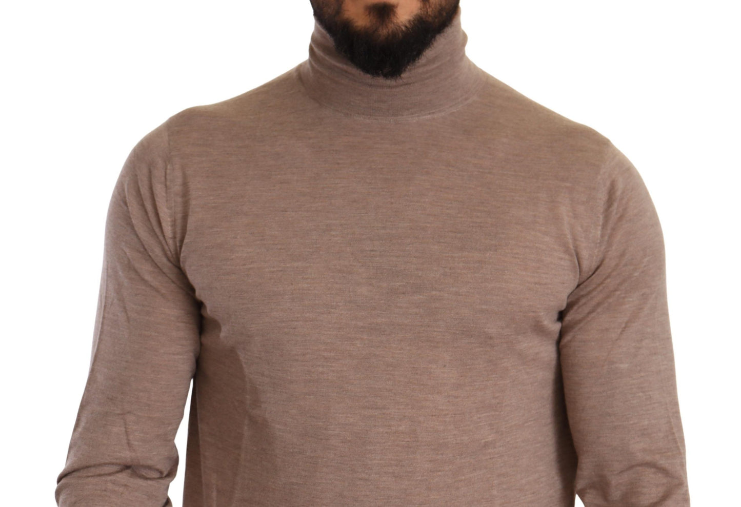 Dolce & Gabbana Elegante suéter de cuello alto de cachemir
