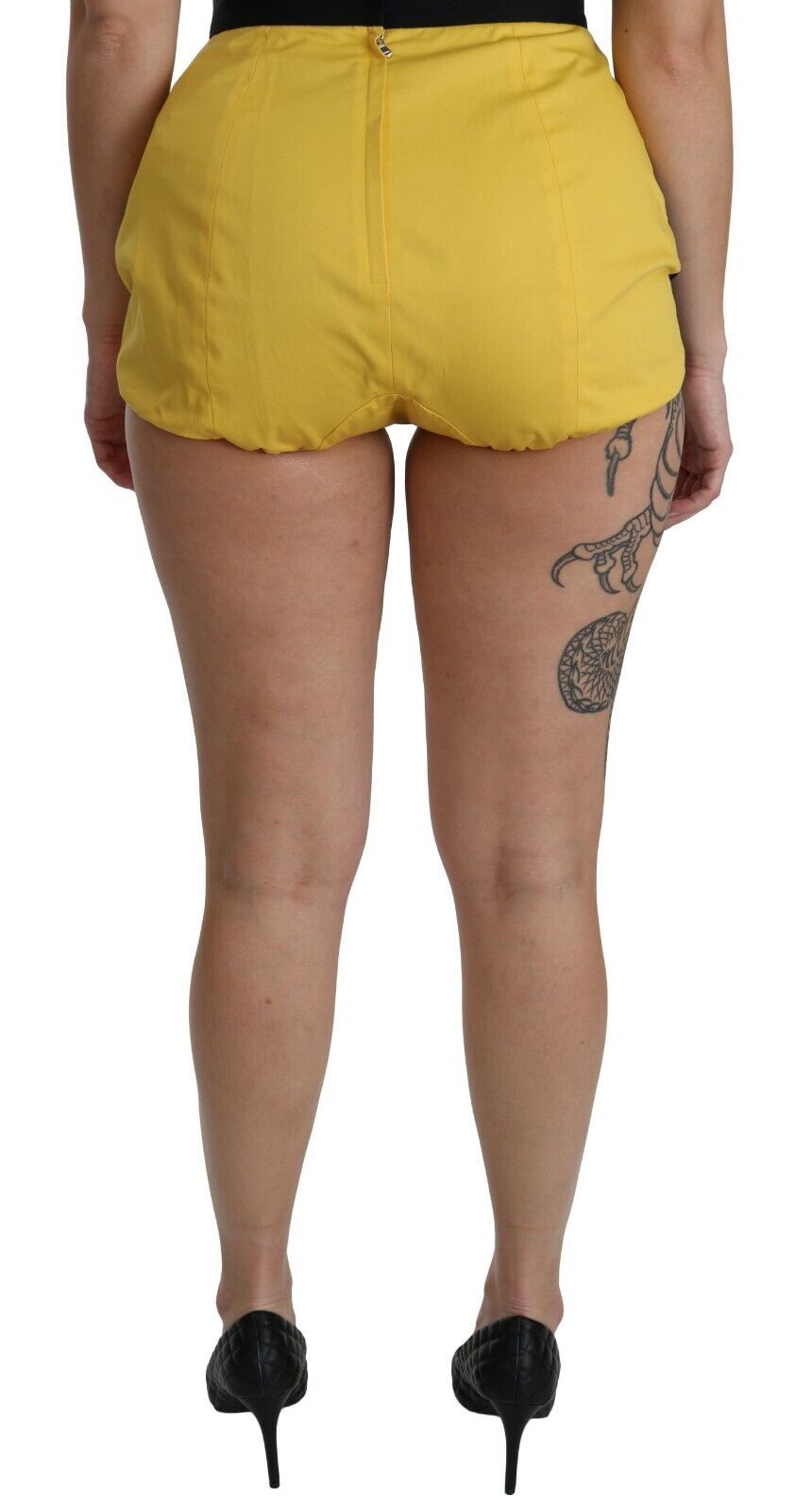 Dolce & Gabbana Embroidered Crystal High Waist Mini Shorts - Elegance Online Limited