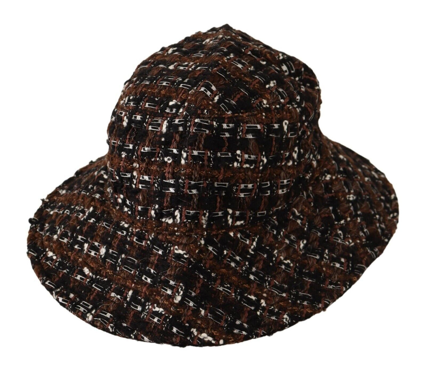 Dolce & Gabbana Elegant Woven Multicolor Bucket Hat - Elegance Online Limited