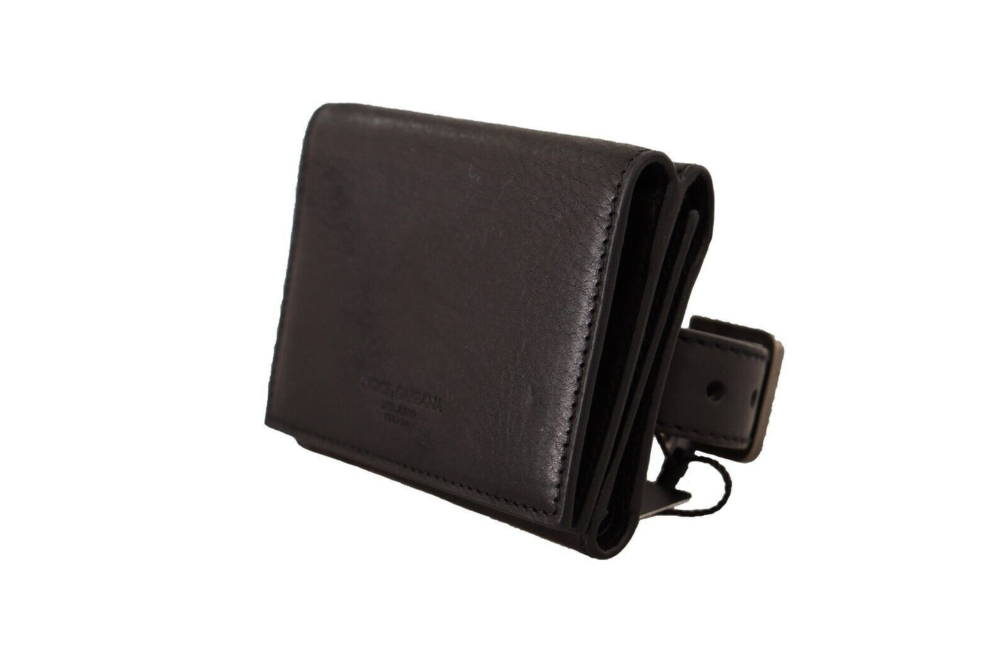 Dolce & Gabbana Elegant Trifold Leather Multi Kit Accessory - Elegance Online Limited