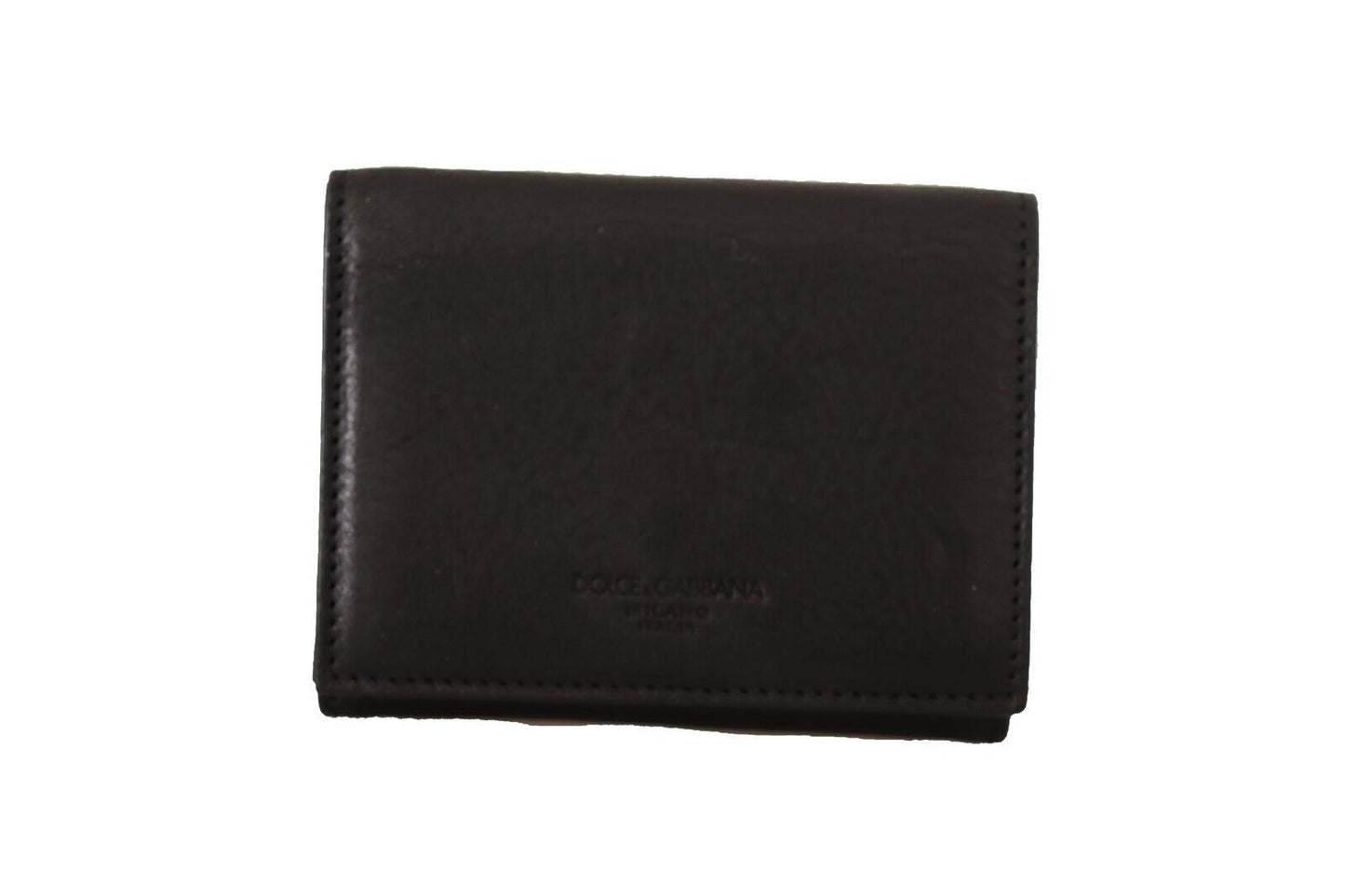 Dolce & Gabbana Elegant Trifold Leather Multi Kit Accessory - Elegance Online Limited