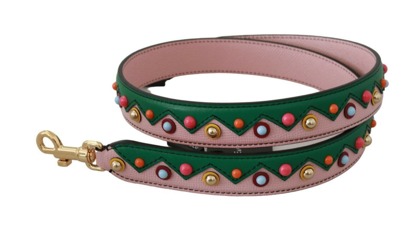 Dolce & Gabbana Elegant Multicolor Leather Shoulder Strap - Elegance Online Limited