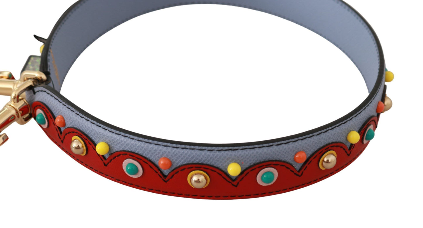 Dolce & Gabbana Elegant Multicolor Leather Shoulder Strap - Elegance Online Limited