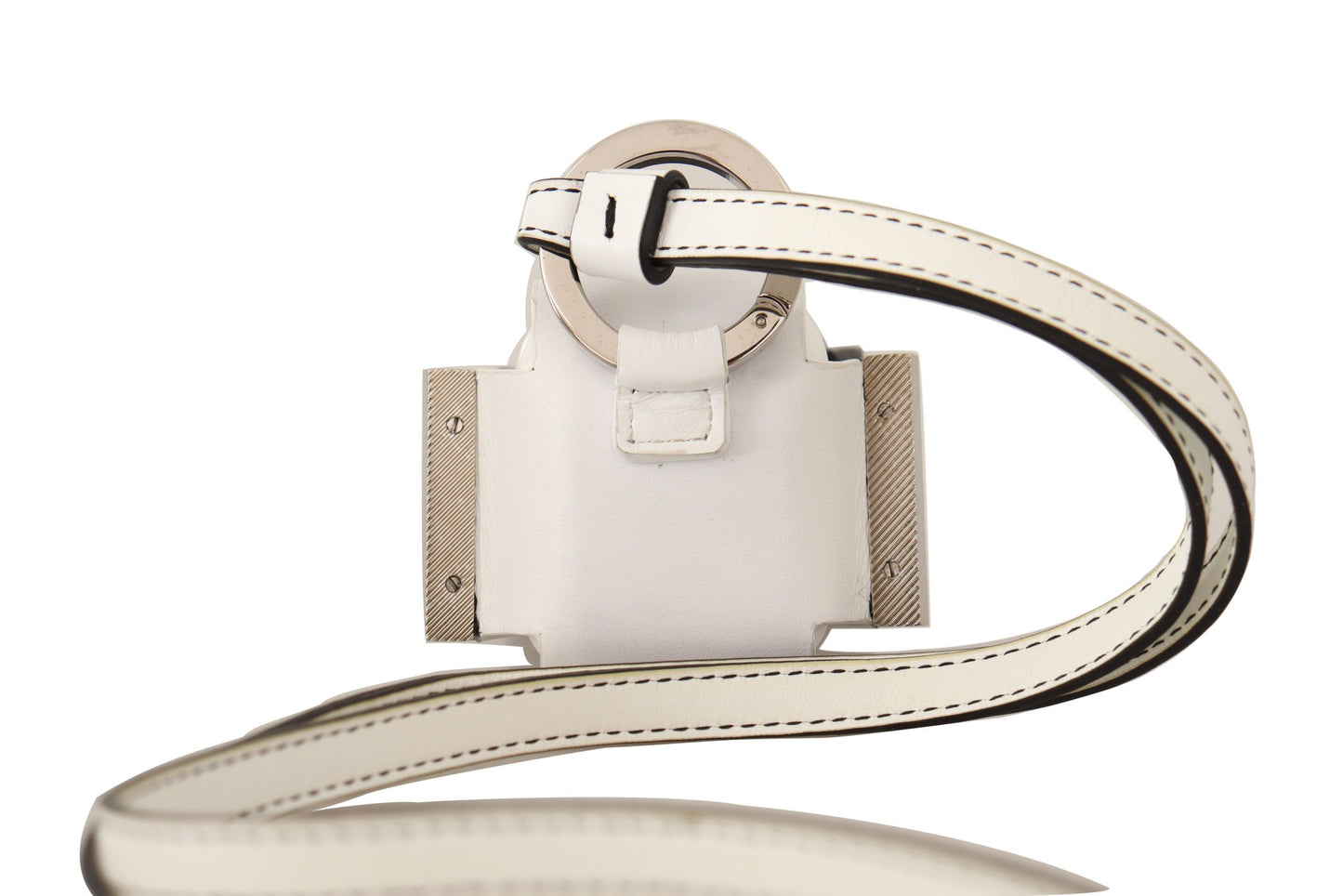 Dolce & Gabbana Chic Leather Airpods Case in Monochrome - Elegance Online Limited