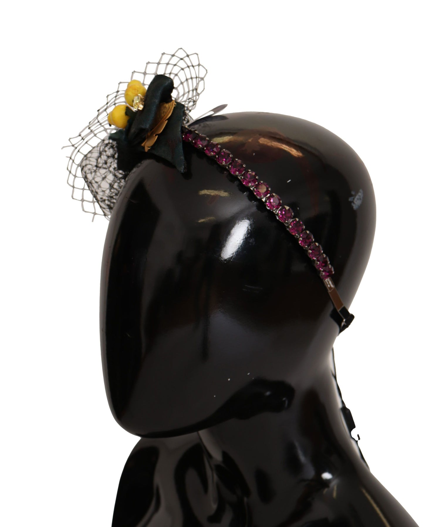 Dolce & Gabbana Charming Sicilian Lemon Crystal Headband - Elegance Online Limited