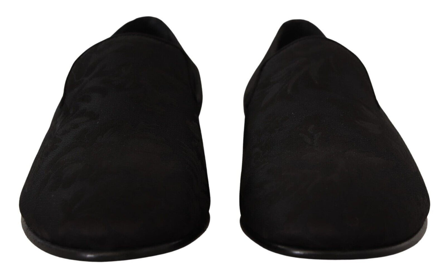 Mocassins plats élégants à enfiler en jacquard Dolce & Gabbana