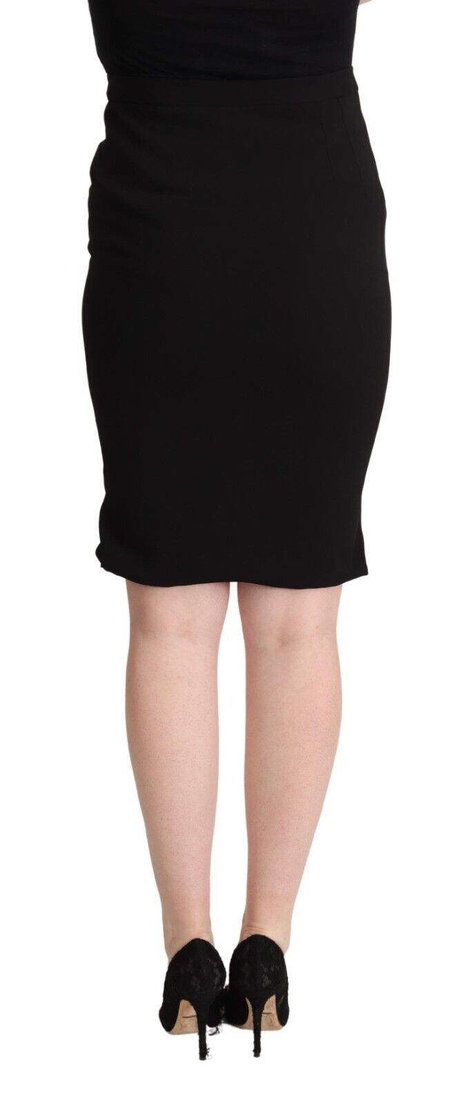 Jupe crayon taille haute chic Dolce & Gabbana en noir