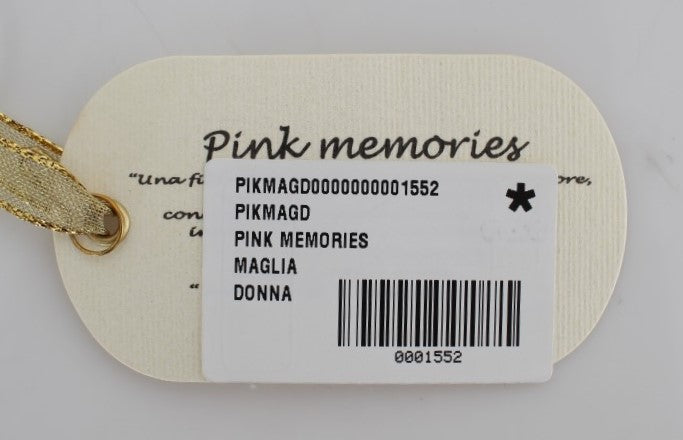 PINK MEMORIES Elegant Pink Wrap Sweater Cotton Knit - Elegance Online Limited