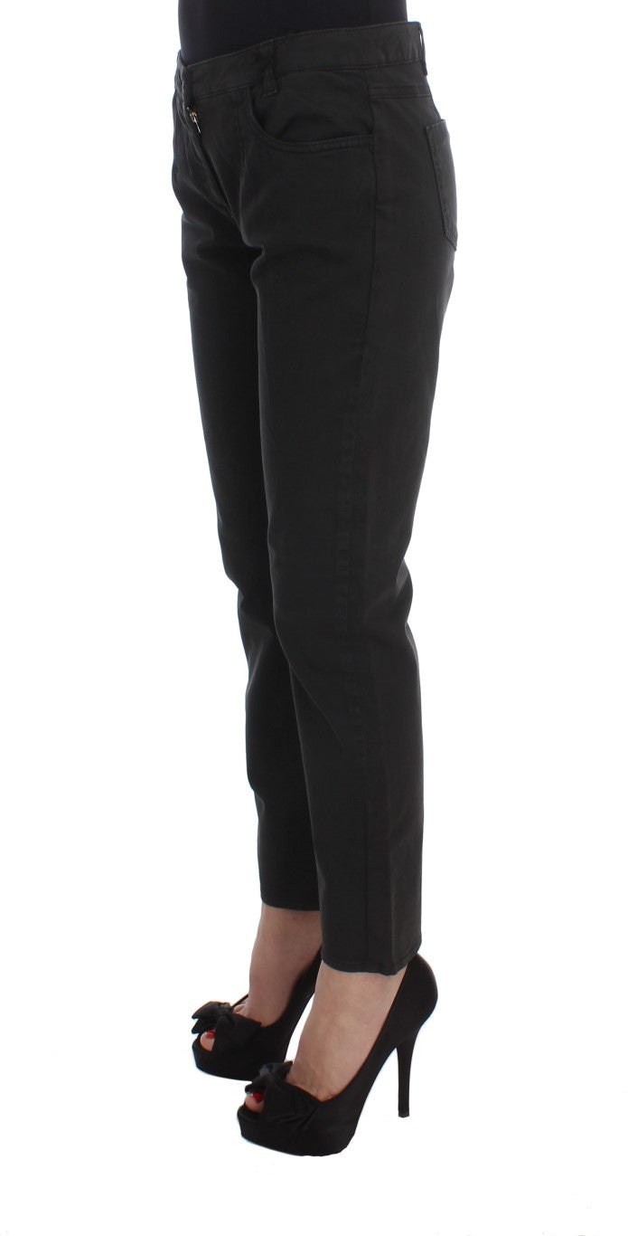 Costume National Chic Black Regular Fit Denim Jeans - Elegance Online Limited