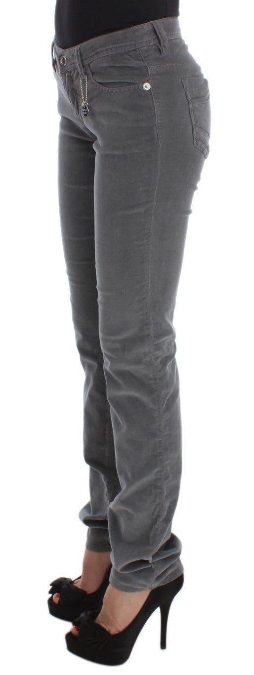 Costume National Sleek Super Slim Gray Jeans - Elegance Online Limited