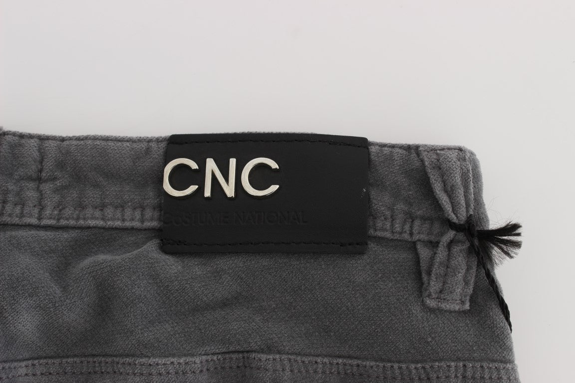 Costume National Sleek Super Slim Gray Jeans - Elegance Online Limited