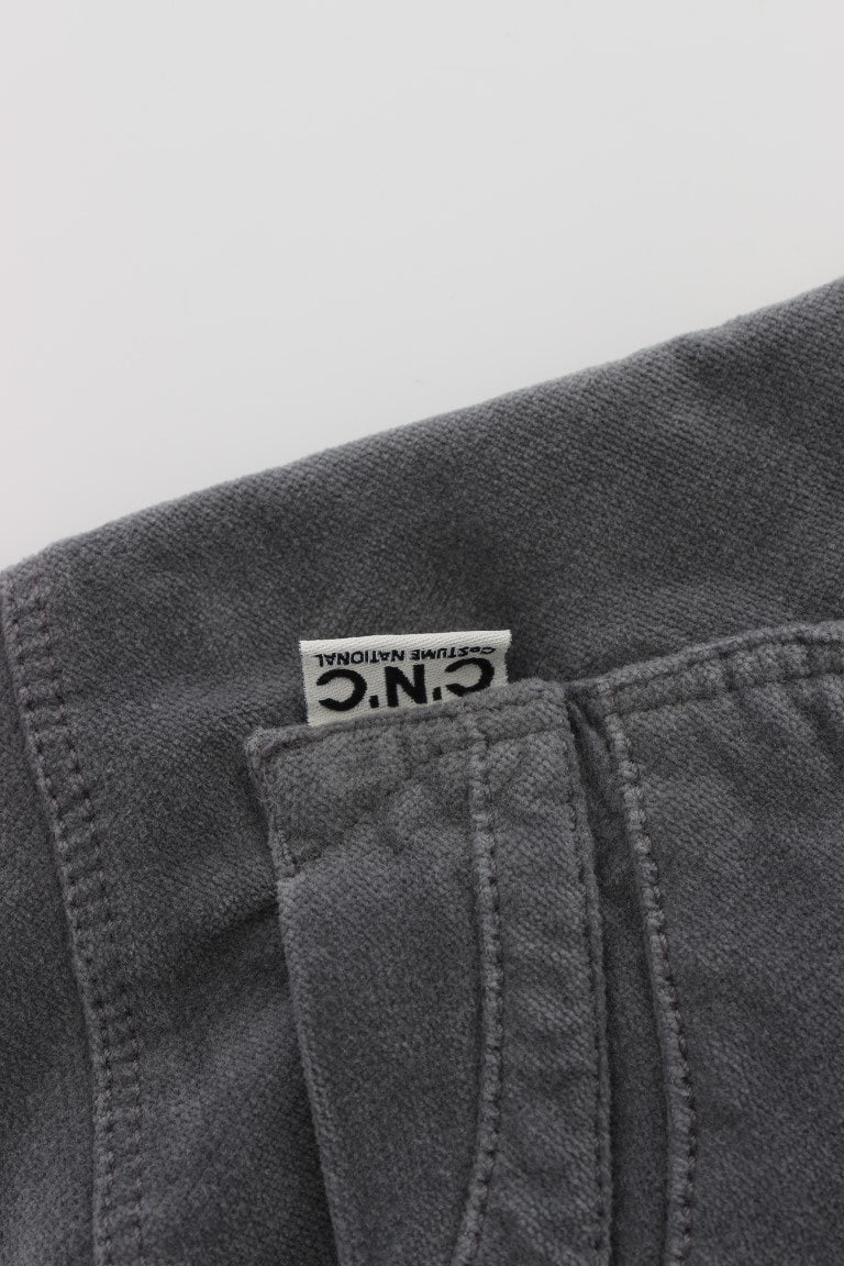 Costume National Sleek Super Slim Gray Jeans - Elegance Online Limited