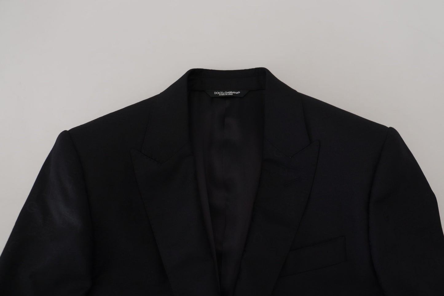 Dolce & Gabbana Elegante blazer formal negro estilo Martini
