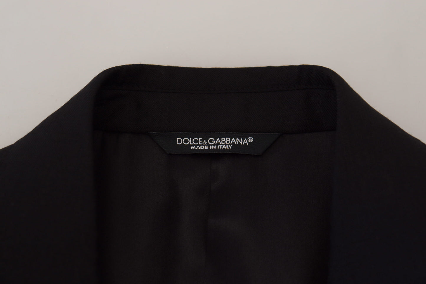 Dolce & Gabbana Elegante blazer formal negro estilo Martini
