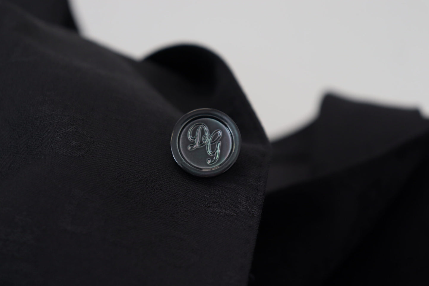 Dolce & Gabbana Elegante blazer formal negro estilo Martini