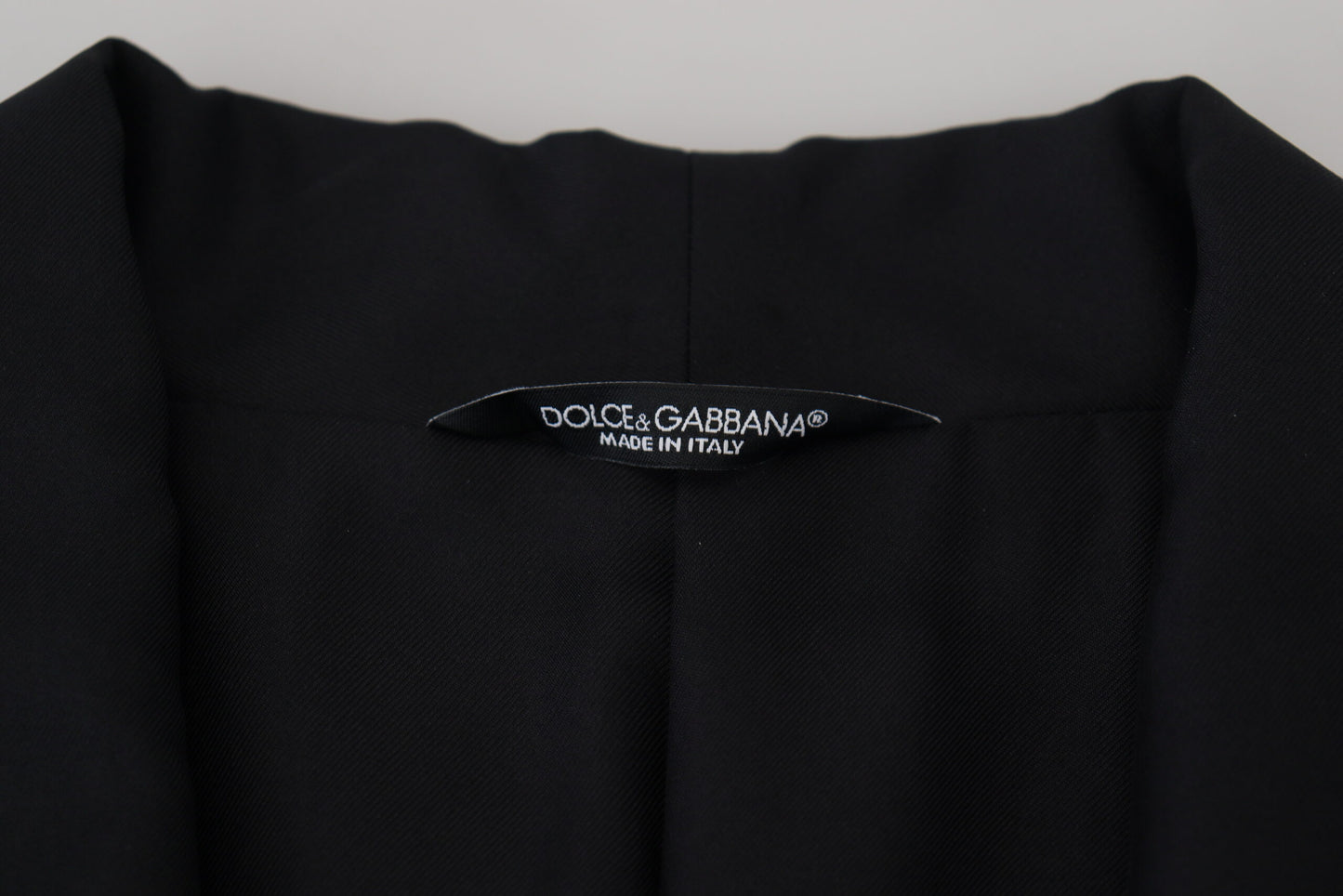 Dolce & Gabbana Elegante chaqueta tipo bata con forro de seda