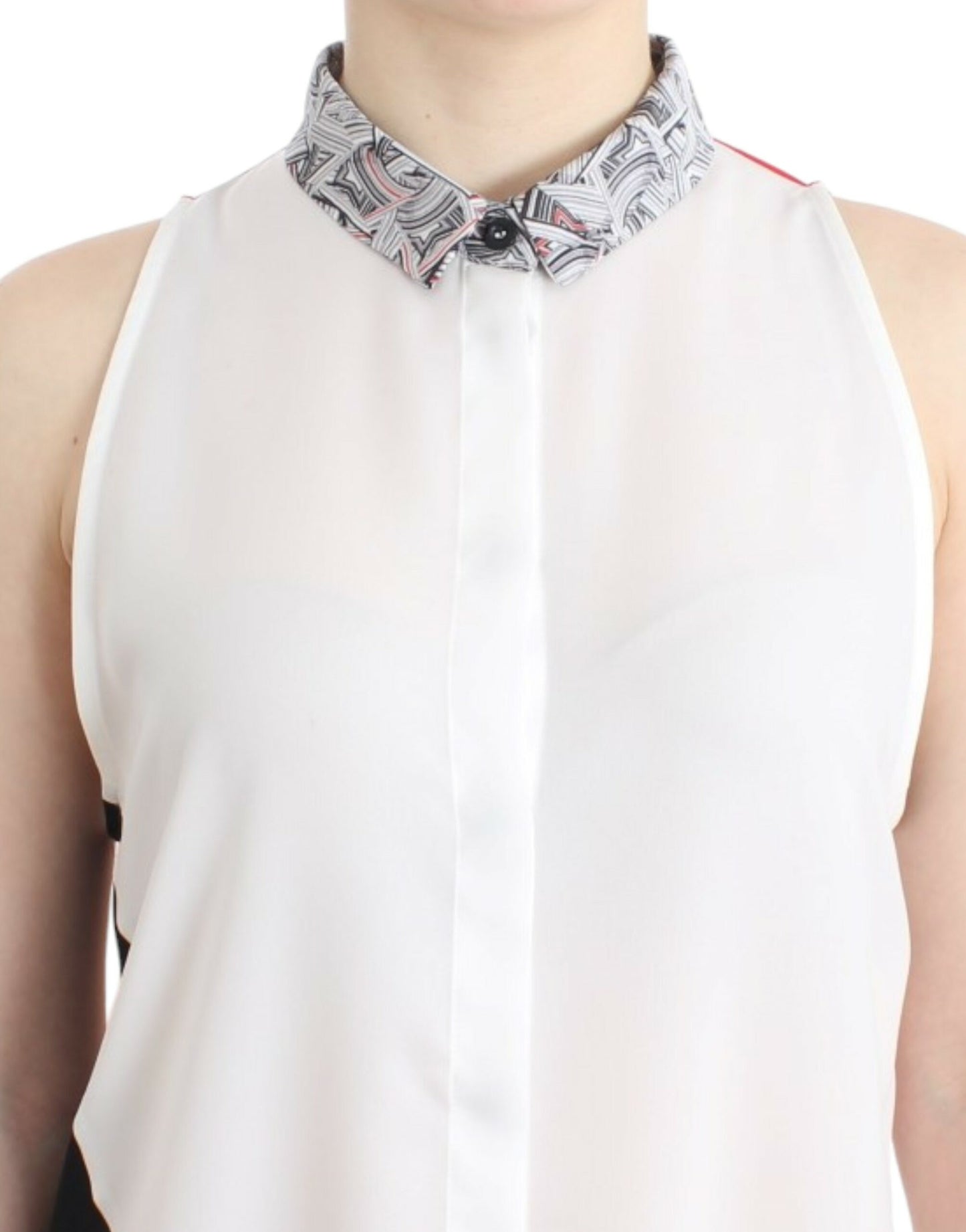 Costume National Asymmetric Hem Button-Up Shirt Dress - Elegance Online Limited