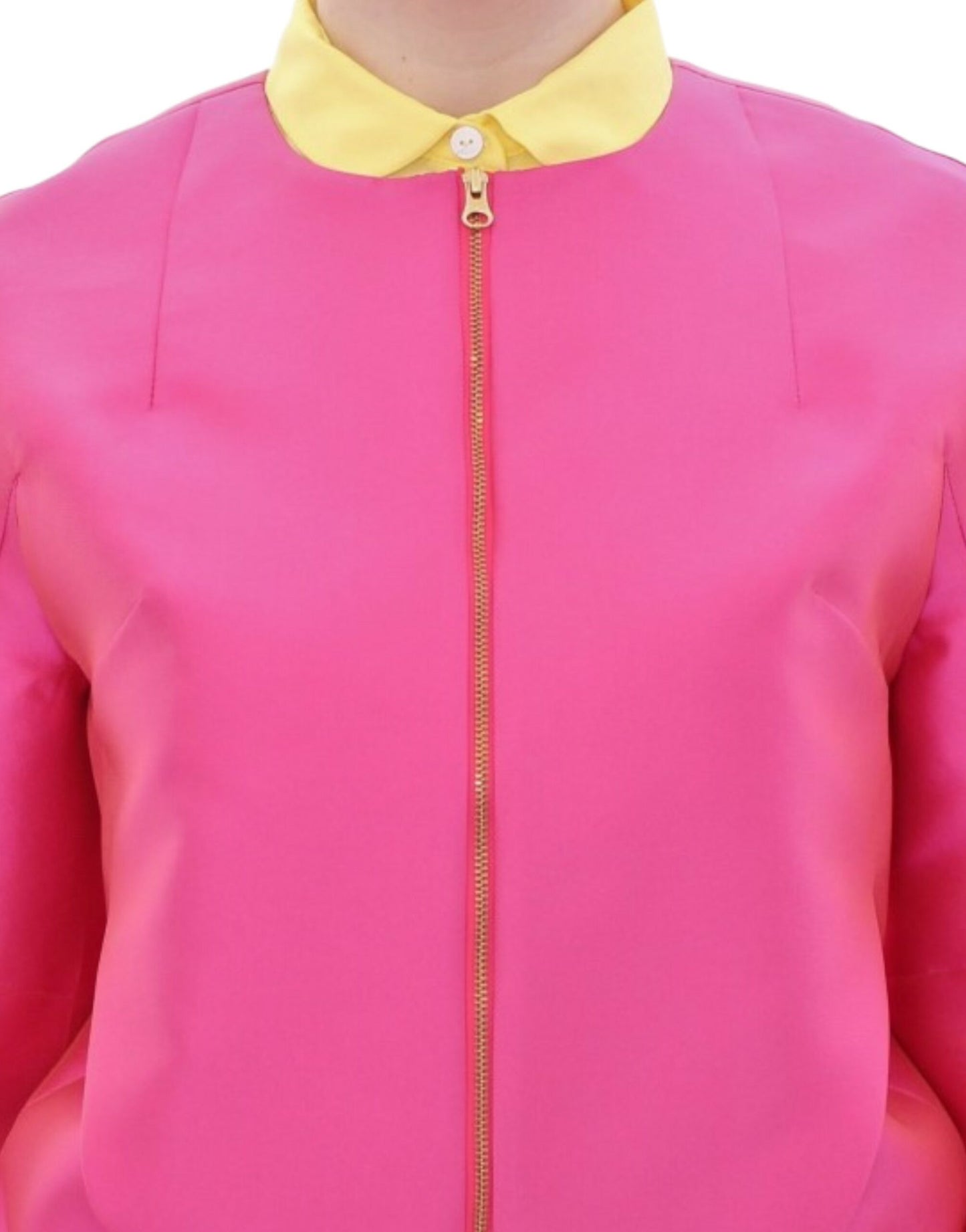CO|TE Elegant Pink Silk Blend Jacket - Elegance Online Limited