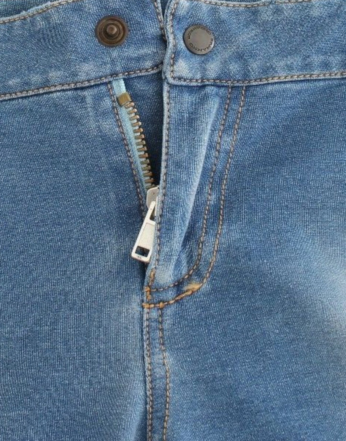 Ermanno Scervino Chic Blue Capri Jeans for Elegant Summers - Elegance Online Limited
