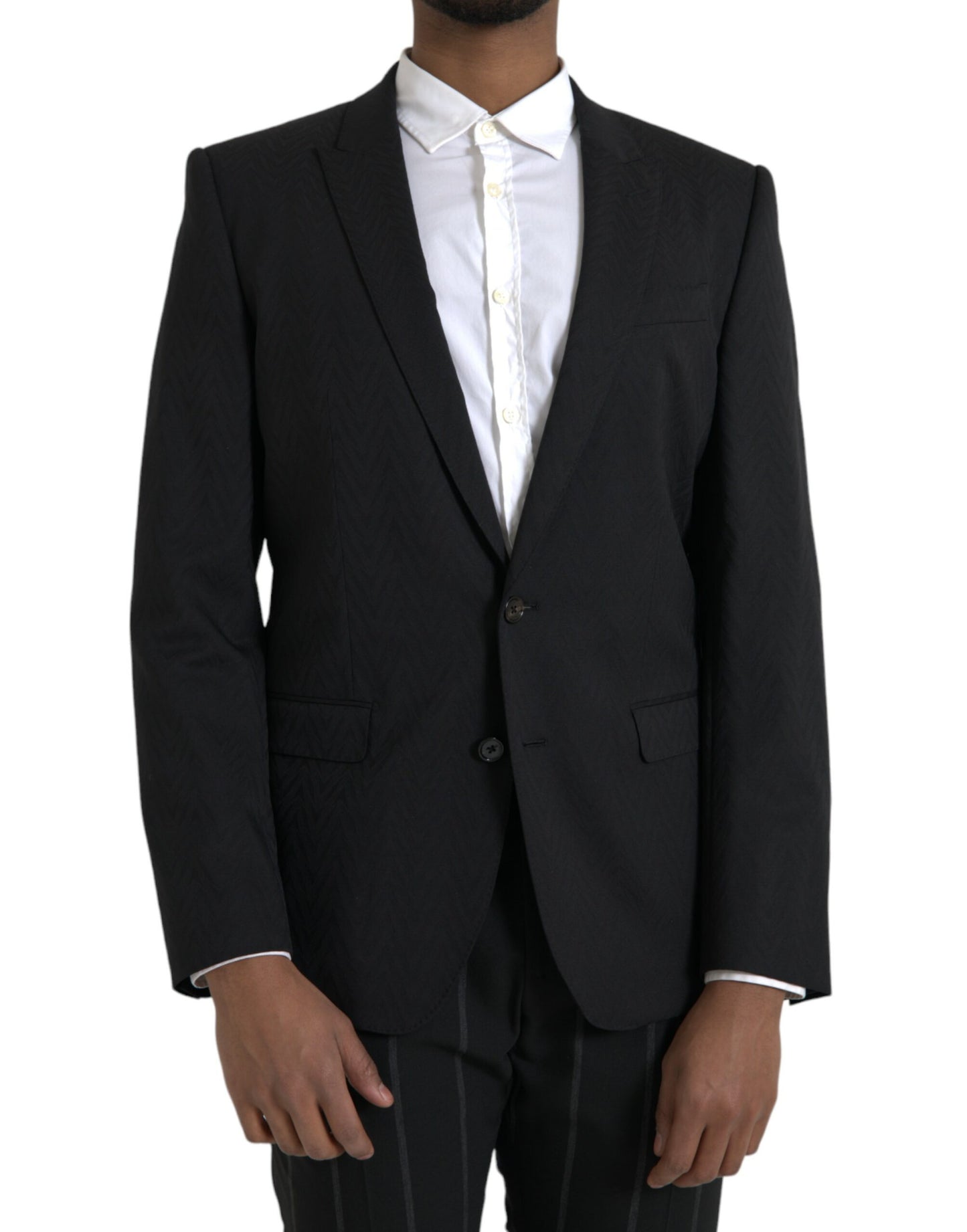 Chaqueta y abrigo de corte entallado MARTINI de Dolce & Gabbana en color negro
