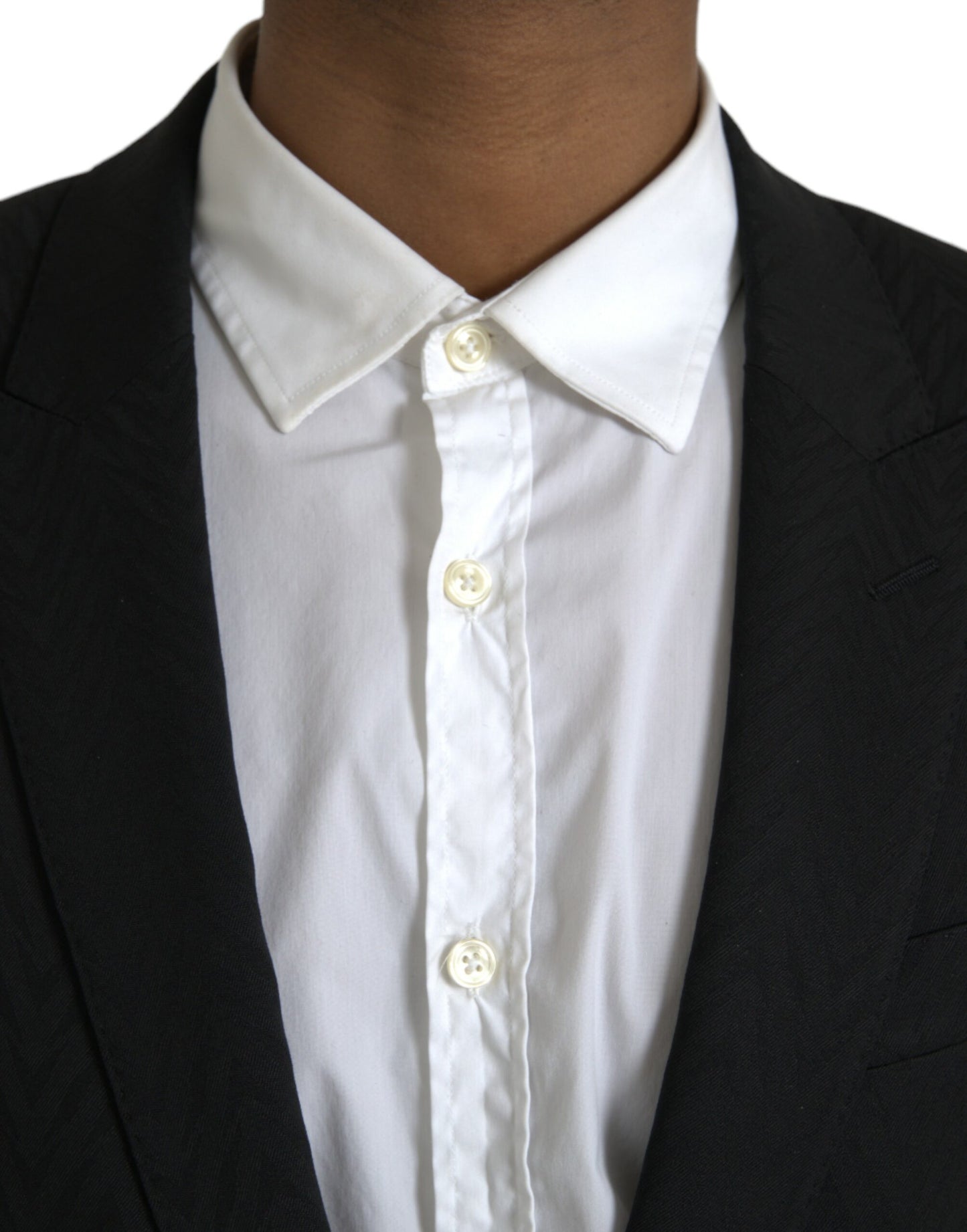 Chaqueta y abrigo de corte entallado MARTINI de Dolce & Gabbana en color negro