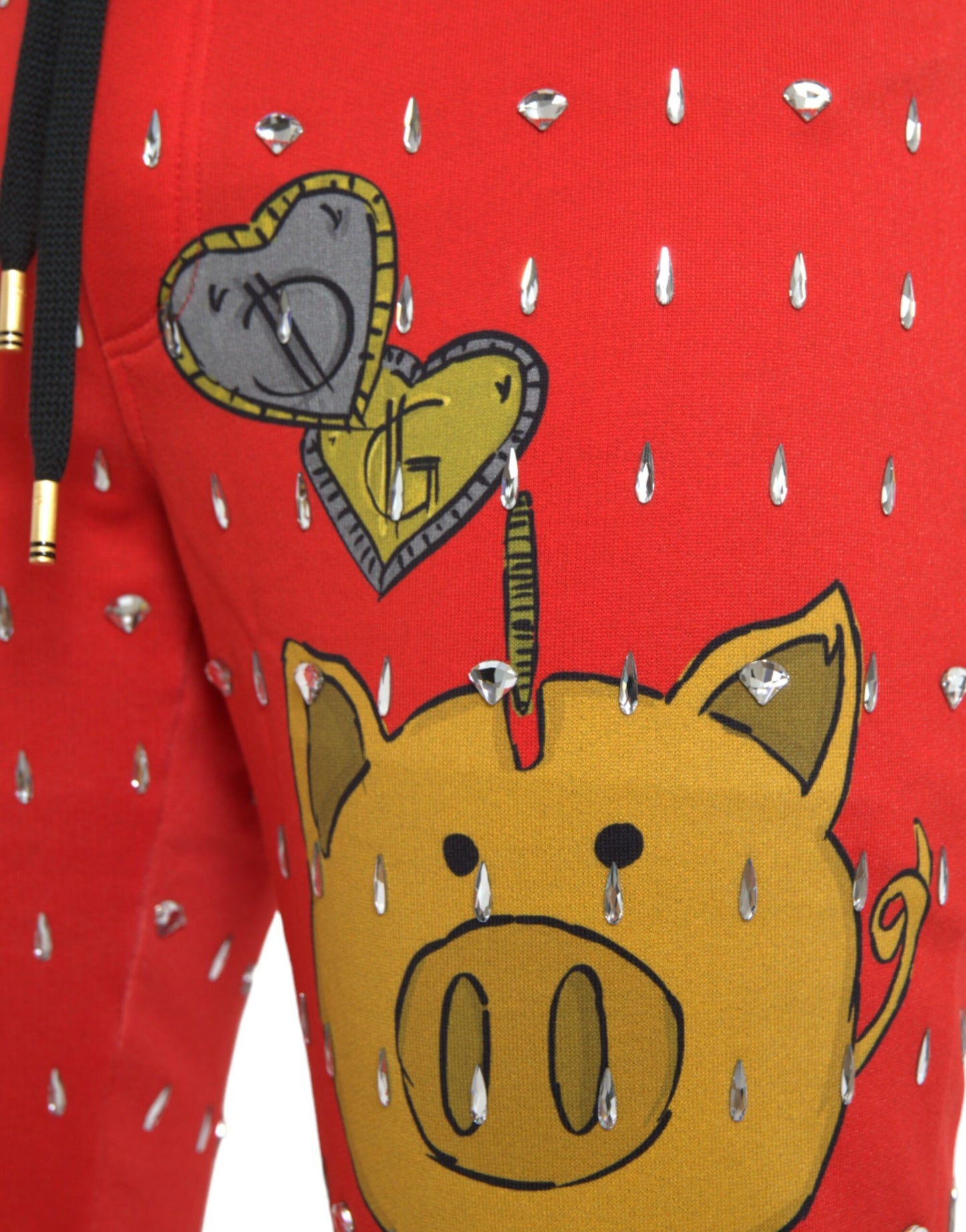 Pantalon de jogging rouge Dolce & Gabbana Year Of The Pig