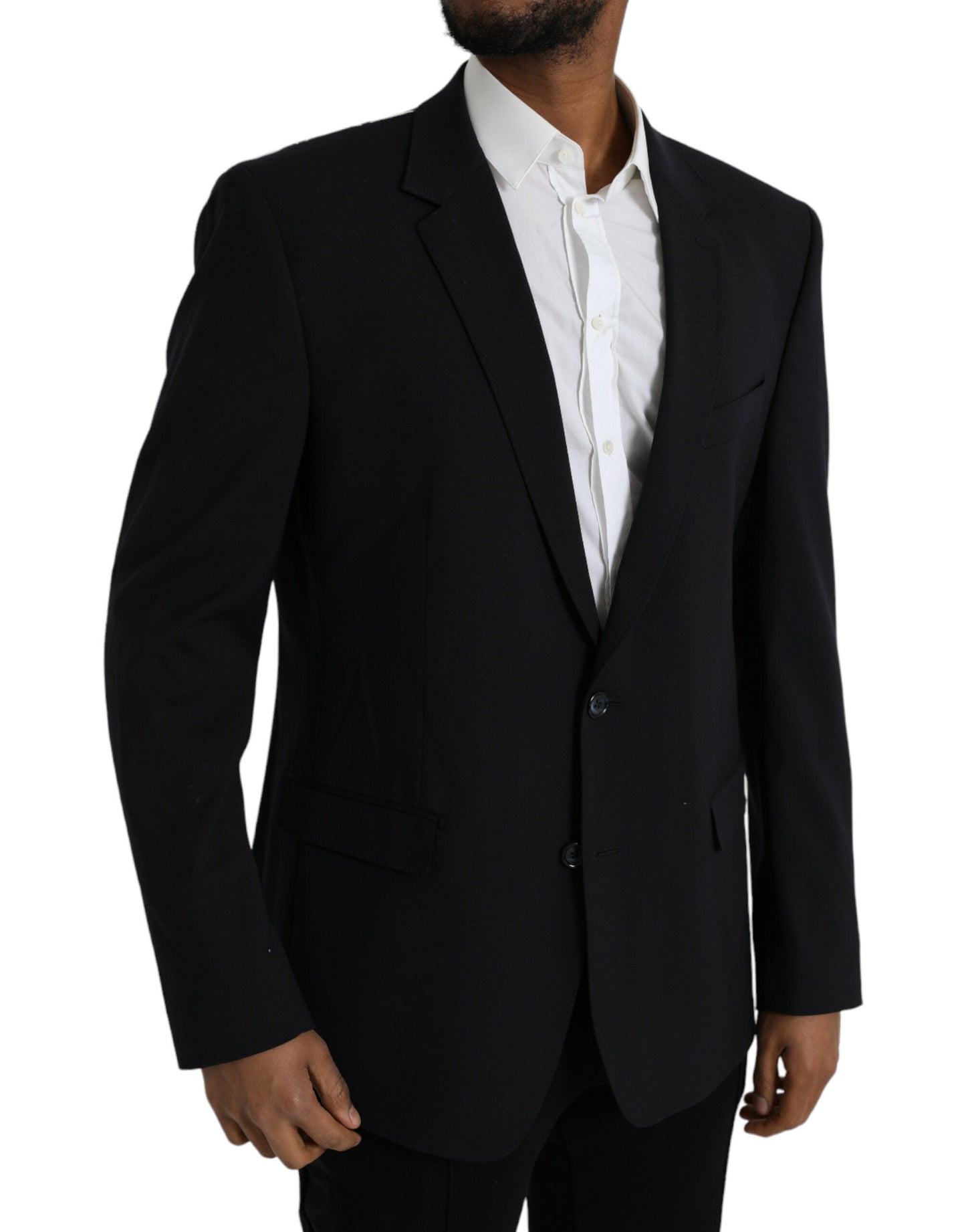 Abrigo tipo blazer con botonadura sencilla MARTINI de Dolce & Gabbana en color negro