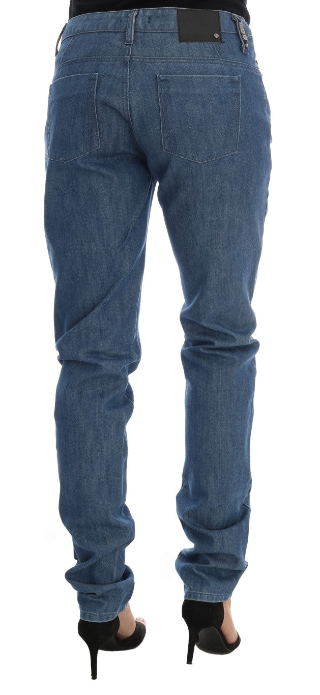 Costume National Elegant Boy Fit Blue Wash Jeans - Elegance Online Limited
