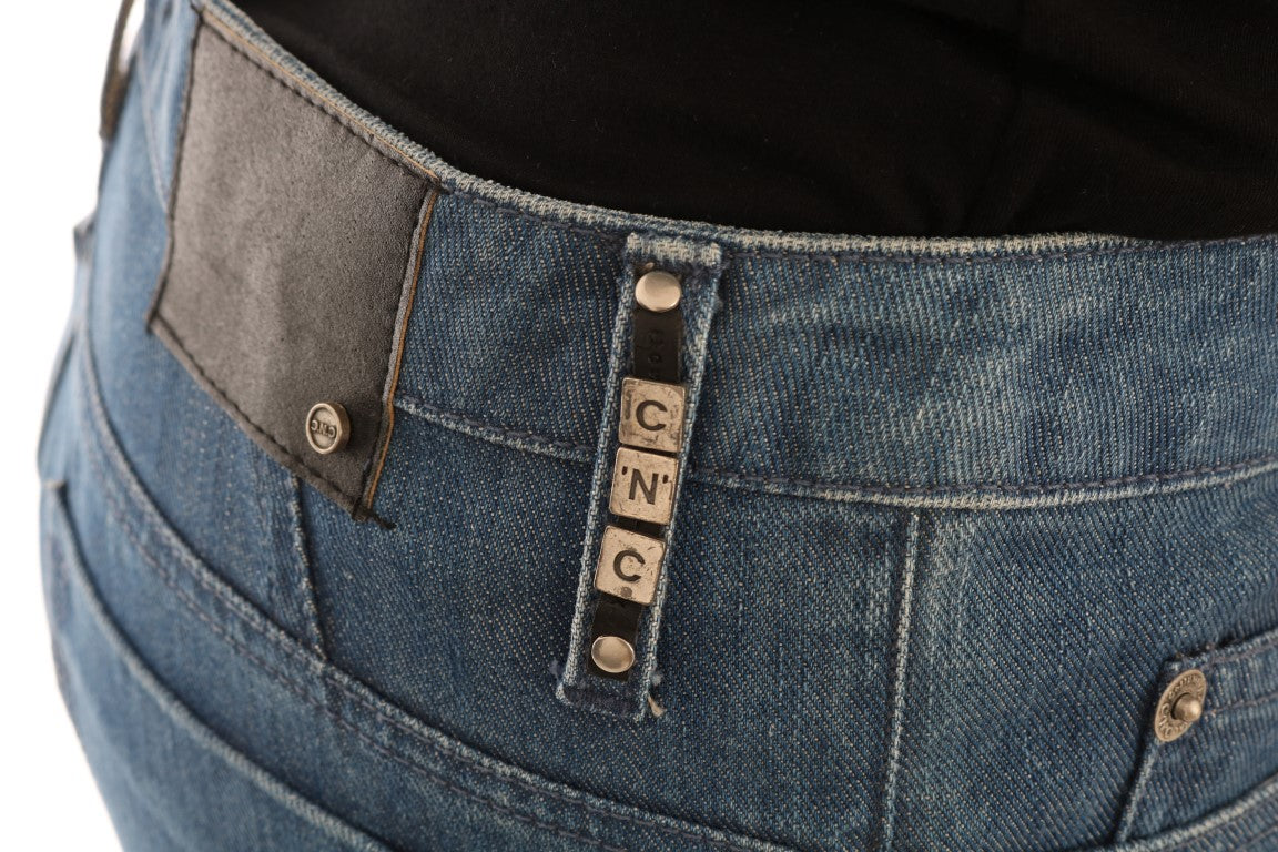 Costume National Elegant Boy Fit Blue Wash Jeans - Elegance Online Limited