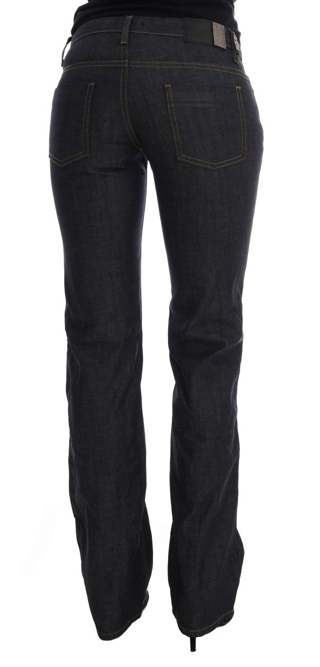 Costume National Chic Dark Blue Straight Fit Jeans - Elegance Online Limited