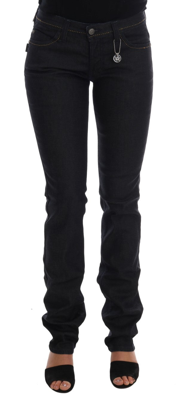 Costume National Chic Dark Blue Super Slim Fit Jeans - Elegance Online Limited