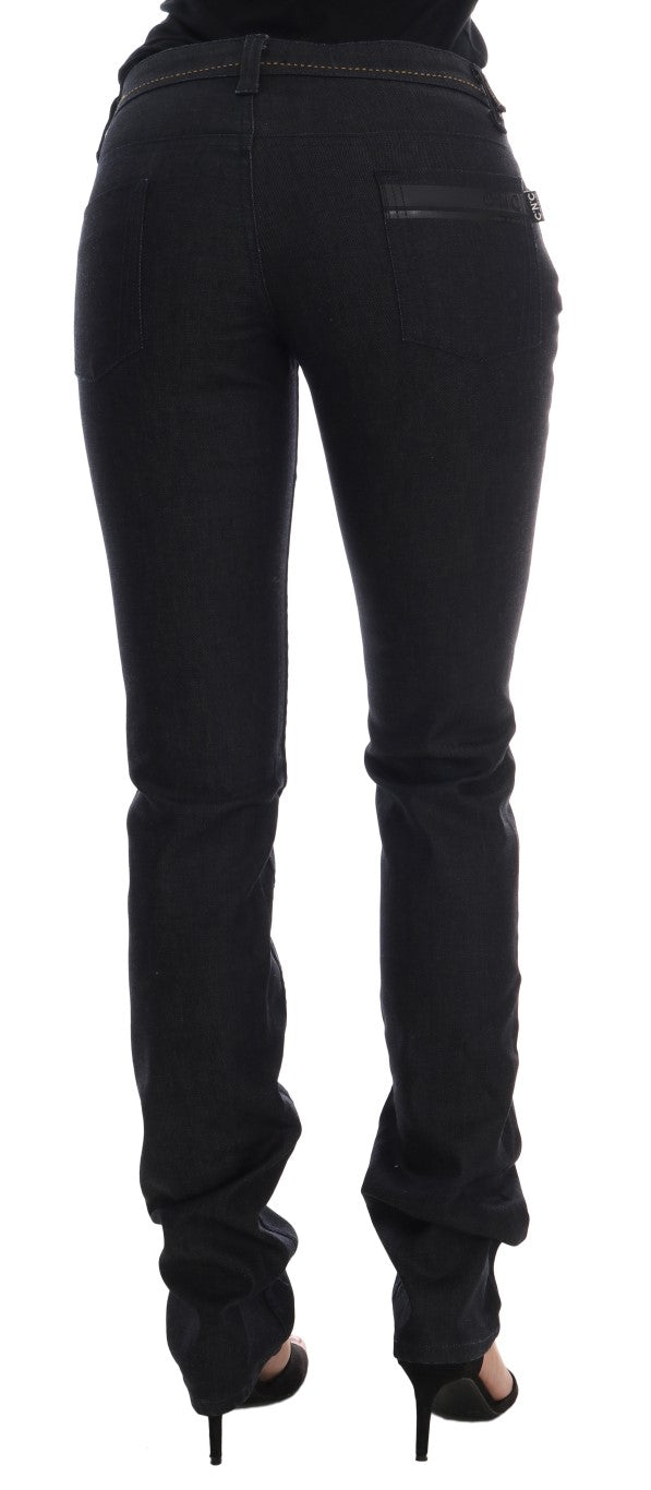 Costume National Chic Dark Blue Super Slim Fit Jeans - Elegance Online Limited