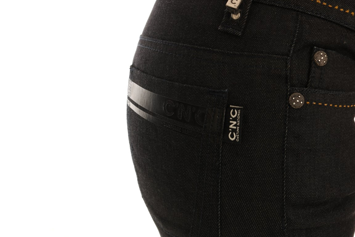 Costume National Chic Dark Blue Super Slim Fit Jeans - Elegance Online Limited