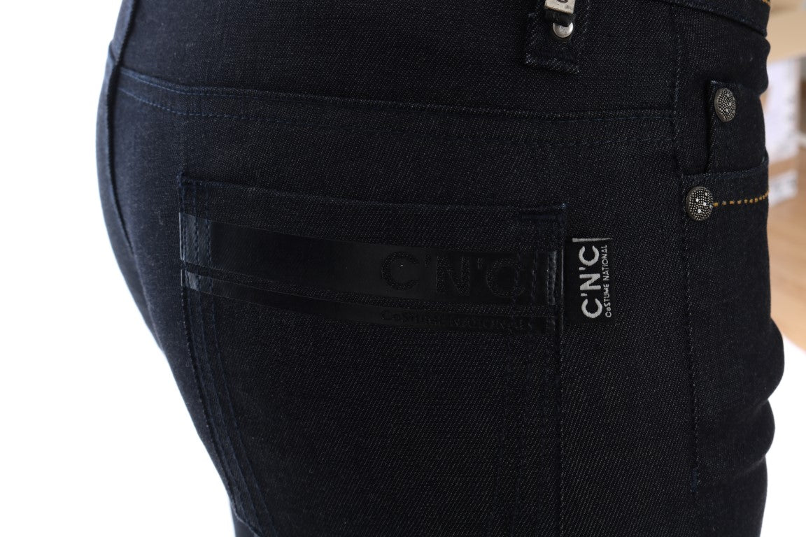 Costume National Chic Dark Blue Super Slim Fit Jeans - Elegance Online Limited