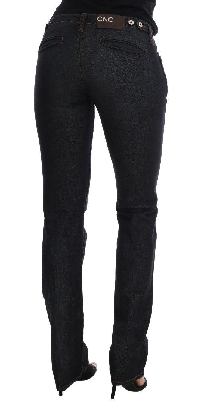 Costume National Svelte Dark Blue Slim Fit Jeans - Elegance Online Limited