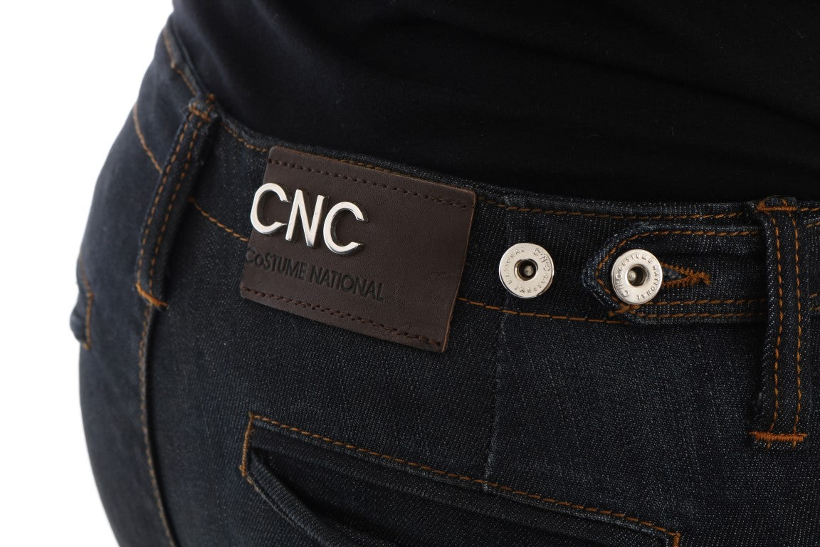 Costume National Svelte Dark Blue Slim Fit Jeans - Elegance Online Limited