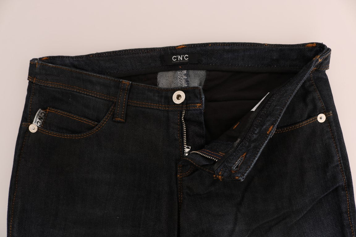 Costume National Svelte Dark Blue Slim Fit Jeans - Elegance Online Limited