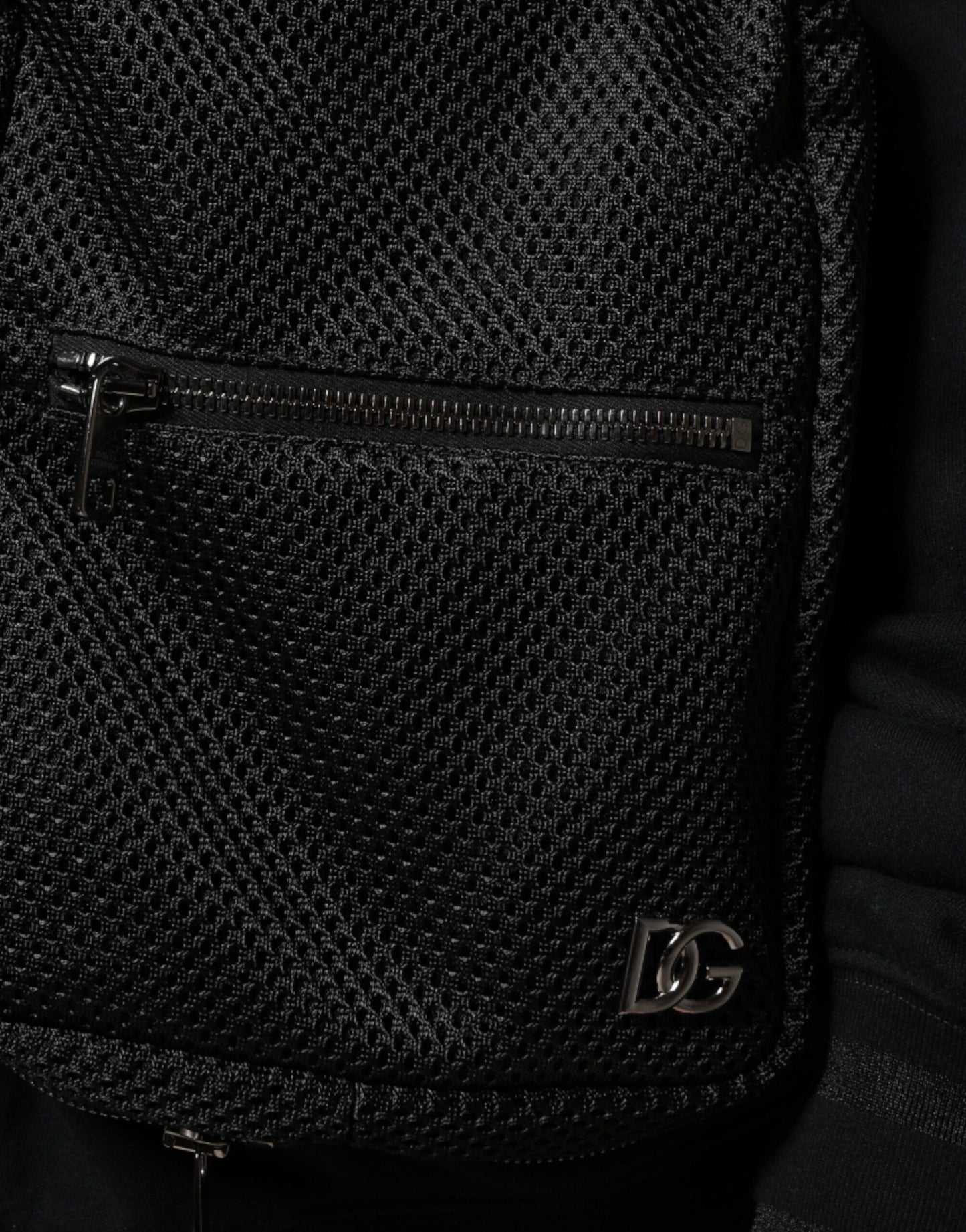 Sudadera con capucha negra para hombre de Dolce & Gabbana