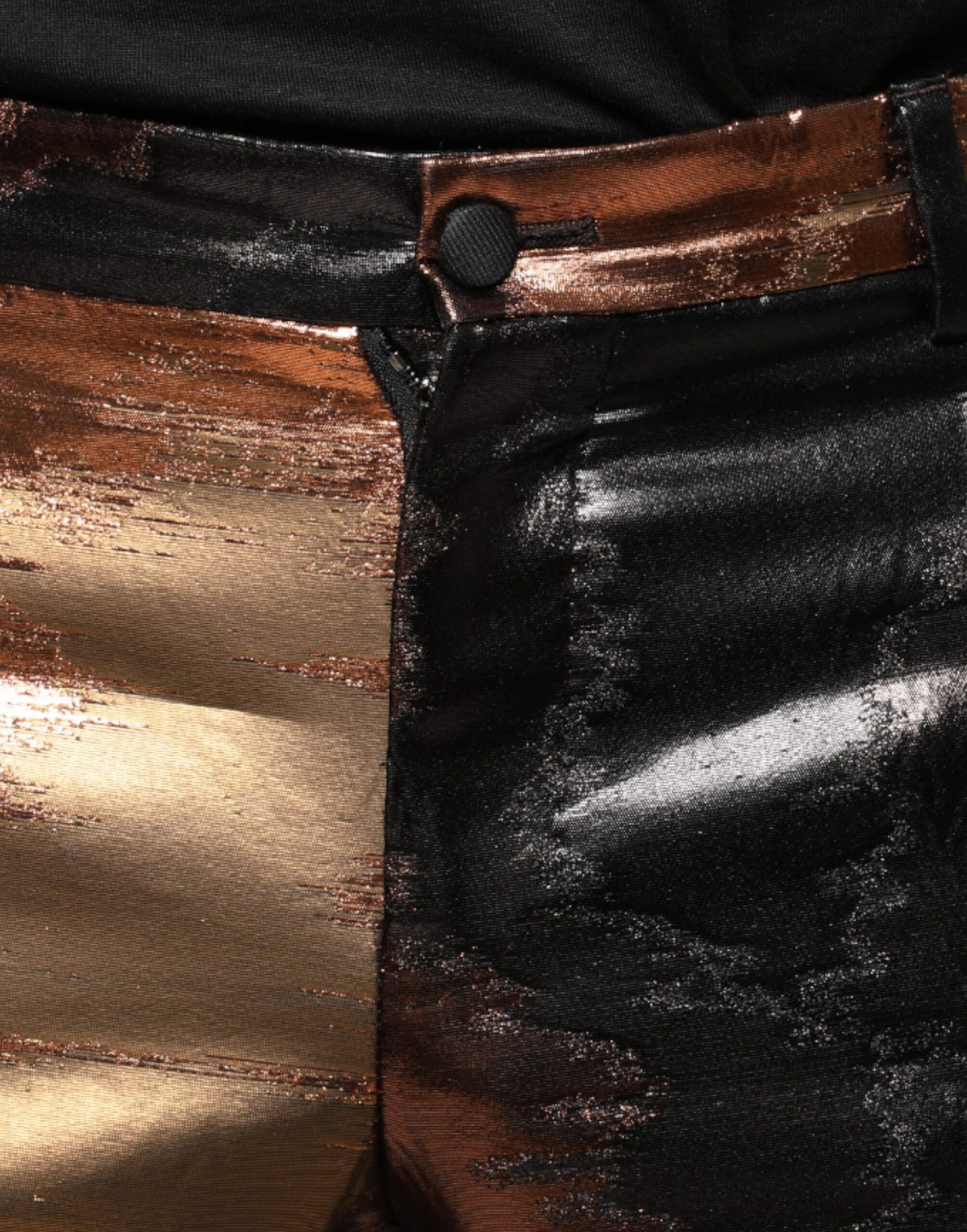 Pantalones ajustados de jacquard multicolor para hombre de Dolce & Gabbana