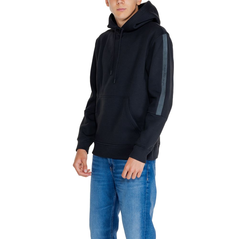 Suéter de algodón negro de Calvin Klein Jeans