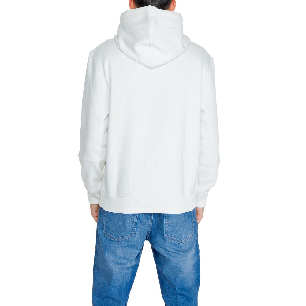 Suéter de algodón color crema de Calvin Klein Jeans