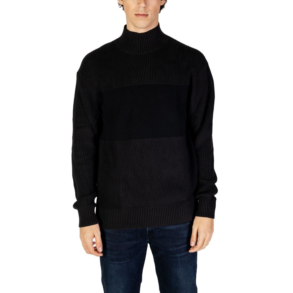 Pull en coton noir Calvin Klein Jeans